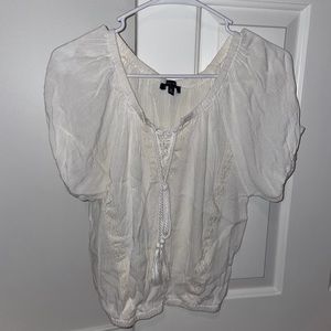 Pacsun Kendall and Kylie white blouse